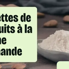 Recettes de biscuits à la farine d'amande. Apprenez comment faire de la farine d'amande maison pour des biscuits délicieux.