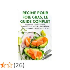 Livre "Régime pour foie gras" avec des recettes saines et des conseils de détox. Le foie gras est un mets délicat, mais ce guide propose une approche pour le bien-être.