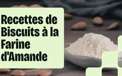 Recettes de biscuits à la farine d'amande. Apprenez comment faire de la farine d'amande maison pour des biscuits délicieux.