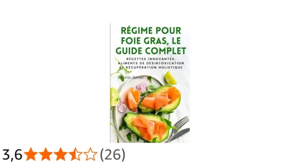 Livre "Régime pour foie gras" avec des recettes saines et des conseils de détox. Le foie gras est un mets délicat, mais ce guide propose une approche pour le bien-être.
