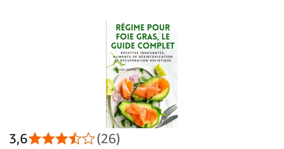 Livre "Régime pour foie gras" avec des recettes saines et des conseils de détox. Le foie gras est un mets délicat, mais ce guide propose une approche pour le bien-être.