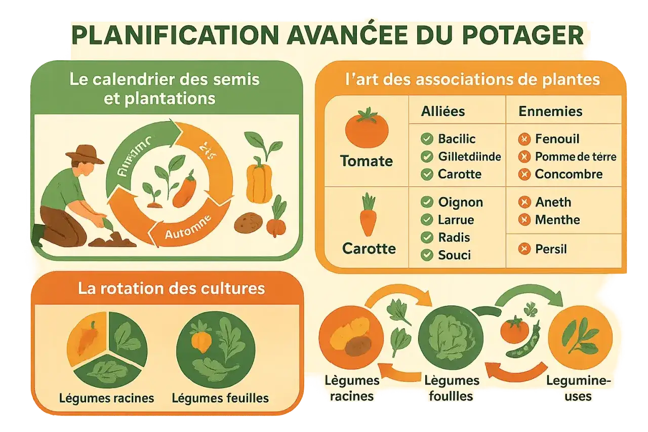 Associations de plantes - Le guide pour un potager réussi