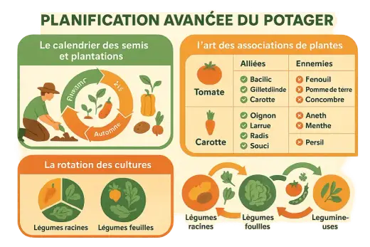 Associations de plantes - Le guide pour un potager réussi