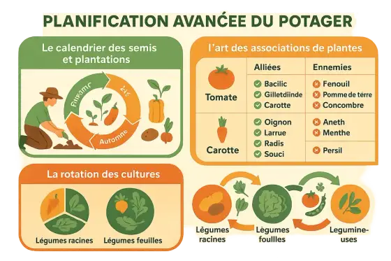 Associations de plantes - Le guide pour un potager réussi
