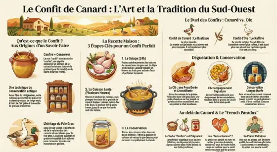 Confit de canard maison - Le guide pour une réussite parfaite